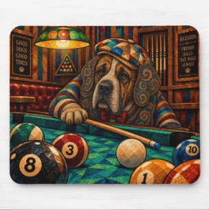 Tapis De Souris Saint Bernard, Mosaïque Géométrique