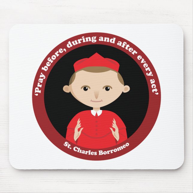 Tapis De Souris Saint Charles Borromeo (Devant)