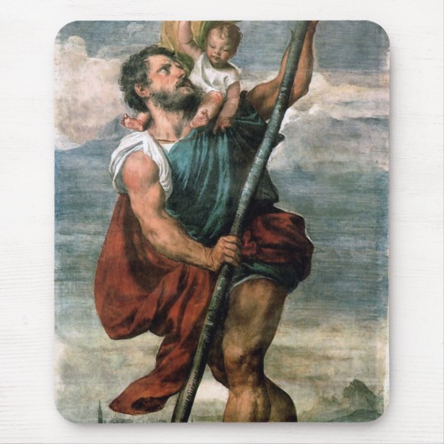 Tapis De Souris Saint Christopher (Devant)