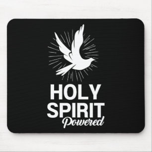 Tapis De Souris Saint Esprit Dove Powered Dons Chrétiens Pour Homm
