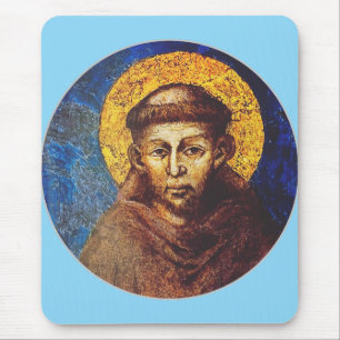 Tapis De Souris Saint François d'Assise Le Cantique de la Création