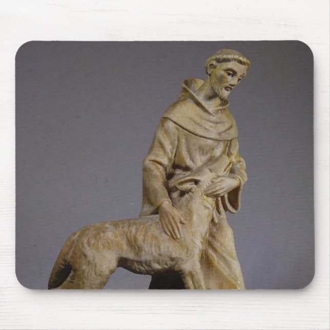 Tapis De Souris Saint François Patron Saint des animaux Mouse Mat (Devant)