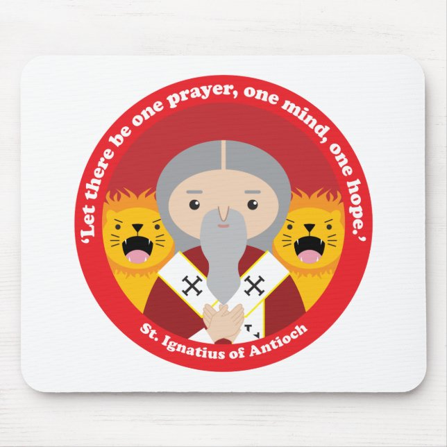 Tapis De Souris Saint Ignace d'Antioche (Devant)