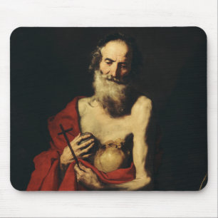 Tapis De Souris Saint Jérôme par Jusepe de Ribera