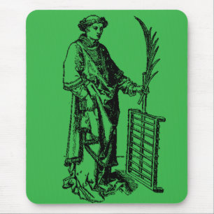 Tapis De Souris Saint Laurent par Martin Schongauer