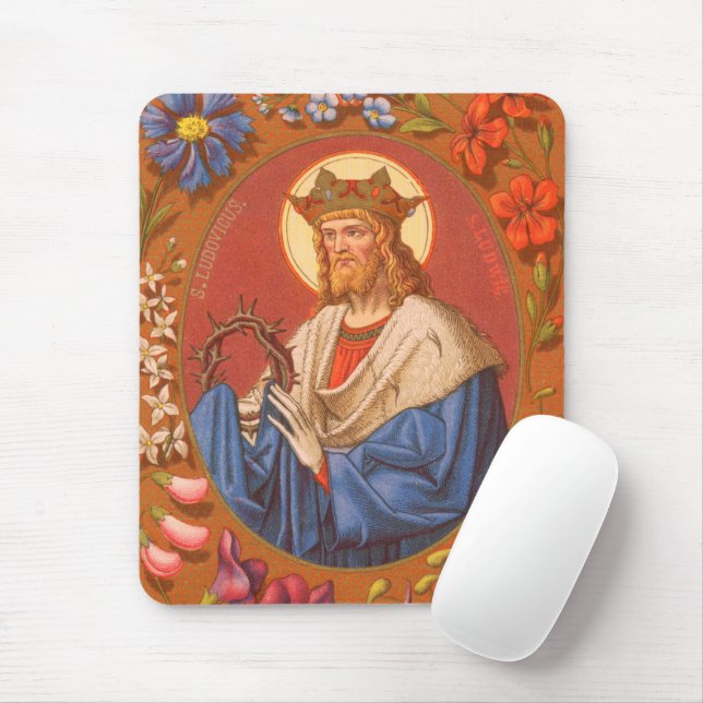 Tapis De Souris Saint Louis IX le roi (PM 05) (Avec souris)