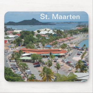 Tapis De Souris Saint-Martin - Baie Marigot