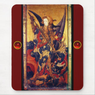 Tapis De Souris Saint Michael Vanquishing the Devil,