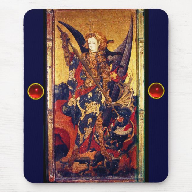 Tapis De Souris Saint Michael Vanquishing the Devil, (Devant)