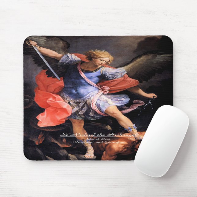 Tapis De Souris Saint Michel l'Archange (Avec souris)