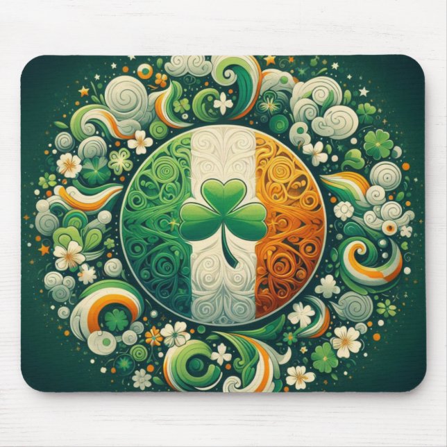 Tapis De Souris Saint Patrick's day/Irlande/Irlande (Devant)