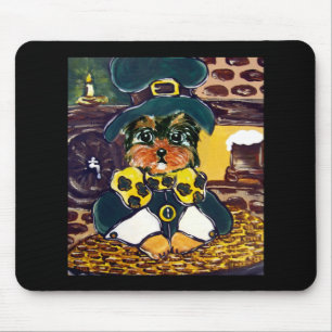 Tapis De Souris Saint Patty Yorkie Poo