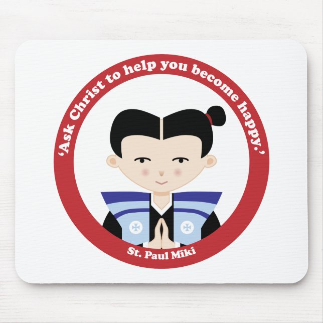 Tapis De Souris Saint Paul Miki (Devant)