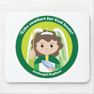 Tapis De Souris Saint Raphaël l'Archange