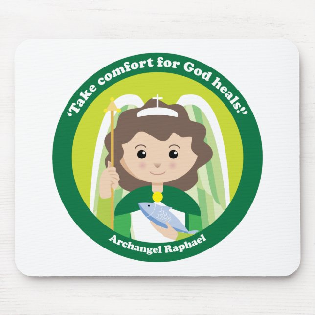 Tapis De Souris Saint Raphaël l'Archange (Devant)