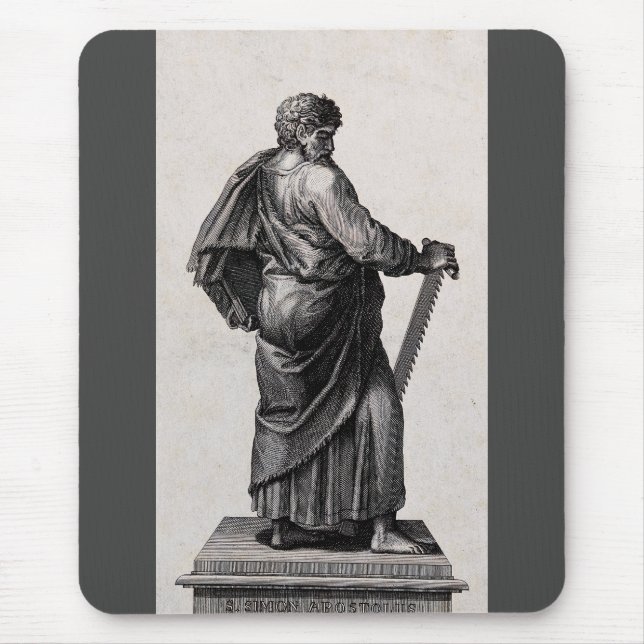 Tapis De Souris Saint Simon le Zélote Apôtre et Prédicateur (Devant)
