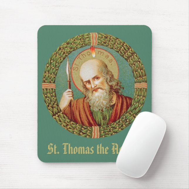 Tapis De Souris Saint Thomas l'Apôtre (JMAS 12) (Avec souris)