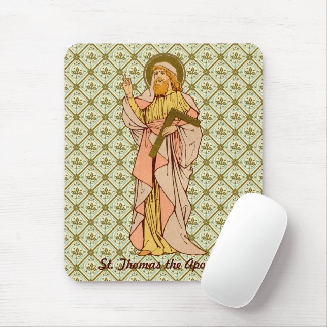 Tapis De Souris Saint Thomas l'Apôtre (RLS 18) (Style 2) (Avec souris)