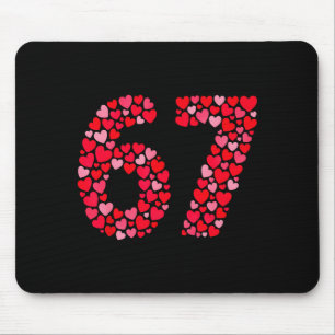 Tapis De Souris Saint-Valentin 67 Meme Six Sept 6 7 Valentin Lui