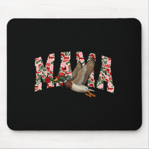 Tapis De Souris Saint-Valentin Canard Colvert Camo Maman Chasse au