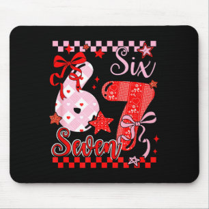 Tapis De Souris Saint-valentin coquette 67 six sept prépa mignon c