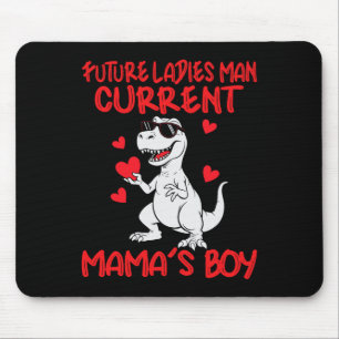 Tapis De Souris Saint-Valentin Futur homme à femmes Fils à maman a
