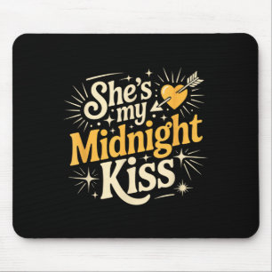 Tapis De Souris Saint-Valentin Romantique Joli Couple Pour Hommes
