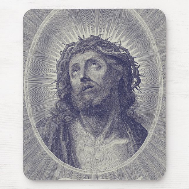 Tapis De Souris Saint Visage de Jésus (Devant)