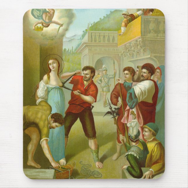Tapis De Souris Sainte Agathe (M 003) (Devant)