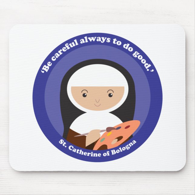 Tapis De Souris Sainte-Catherine de Bologne (Devant)
