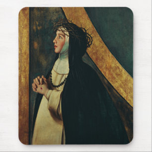Tapis De Souris Sainte Catherine de Sienne par Juan Bautista Maino
