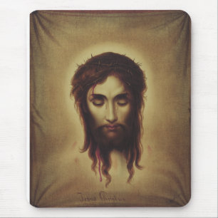 Tapis De Souris Sainte Face de Jésus Christ