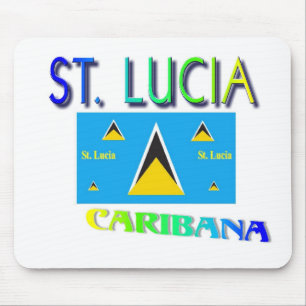 Tapis De Souris Sainte-Lucie