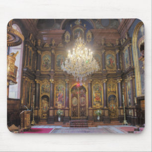 Tapis De Souris Sainte Trinité Église grecque orthodoxe