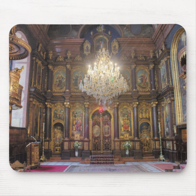 Tapis De Souris Sainte Trinité Église grecque orthodoxe (Devant)