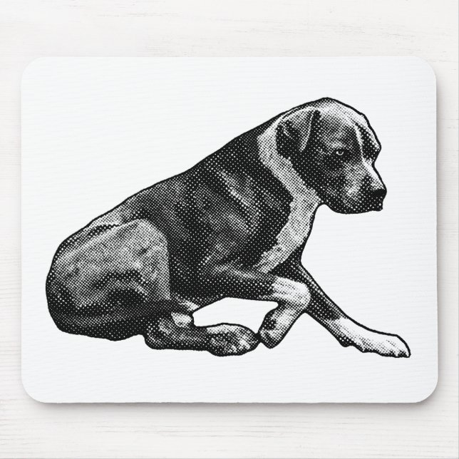 Tapis De Souris Saison de bureau stable (Devant)