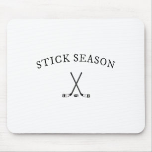 Tapis De Souris Saison des bâtons Bâtons de hockey croisés Puck Mi