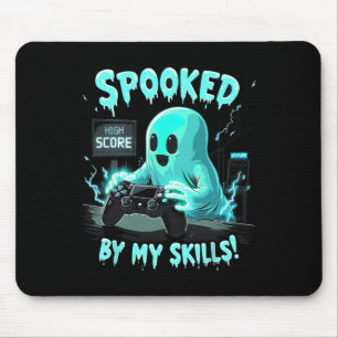 Tapis De Souris Saison Éffrayante de Spote Ghost Halloween