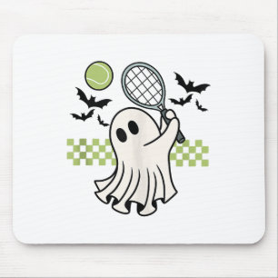 Tapis De Souris Saison Éffrayante rétro du joueur de tennis d'Hall