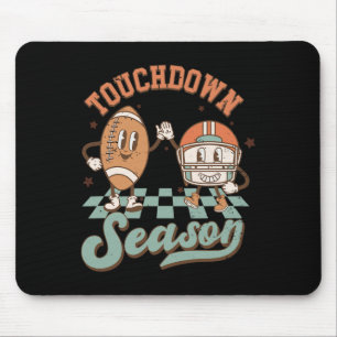 Tapis De Souris Saison super Touchdown Football Éclair Bolt Ga