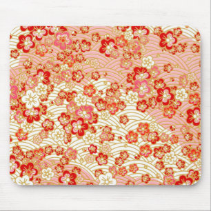 Tapis De Souris Sakura rouge