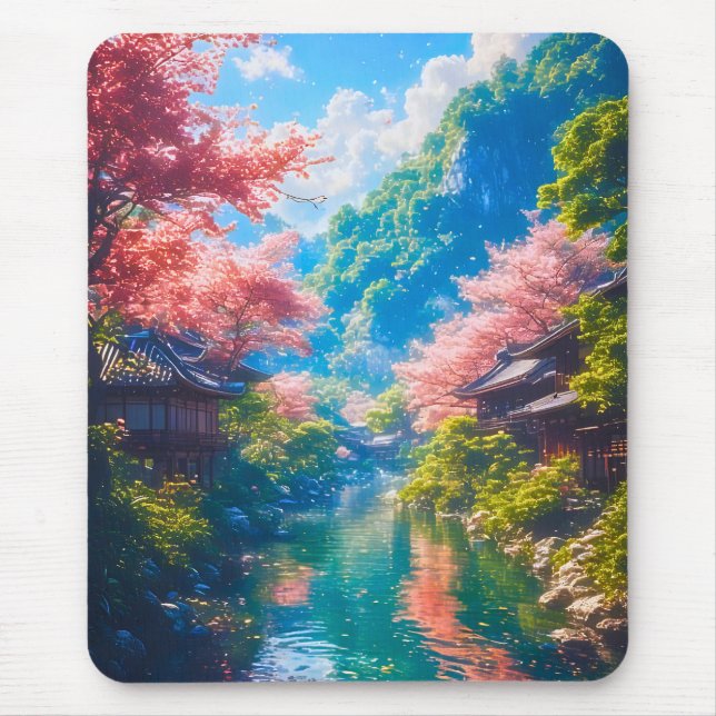 Tapis De Souris Sakura Utsuru Seiryū  (Devant)