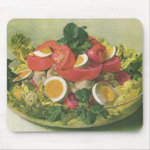 Tapis De Souris Salade de Mesclun vert mélangé biologique, nourrit