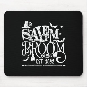 Tapis De Souris Salem Broom Co Est 1692 Fun Halloween Witch Dit