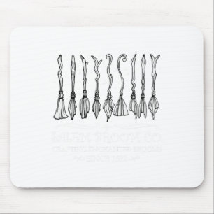 Tapis De Souris Salem Broom Company Pour Un Ventilateur Halloween
