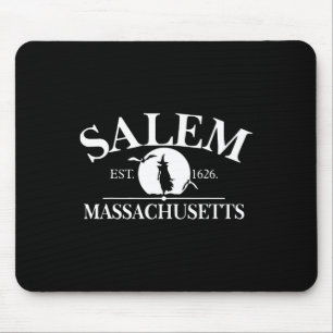 Tapis De Souris Salem La Ville Des Sorcières Machusetts Ma Vintage