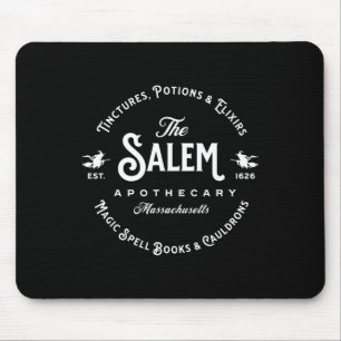 Tapis De Souris Salem Machusetts Apothecary Vintage Salem Est 1626
