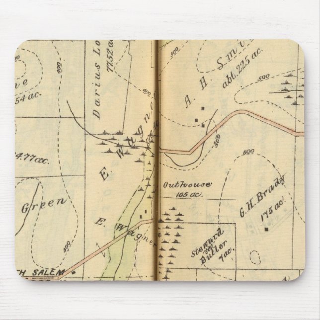 Tapis De Souris Salem, New York 2 (Devant)