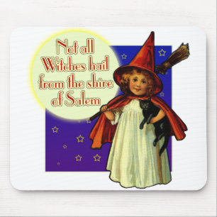 Tapis De Souris SALEM sorcière vintage 2