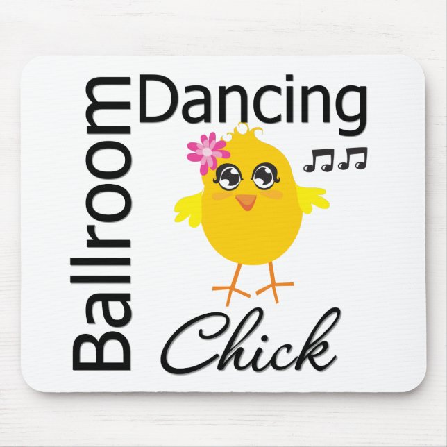 Tapis De Souris Salle de bal Dancing Chick (Devant)